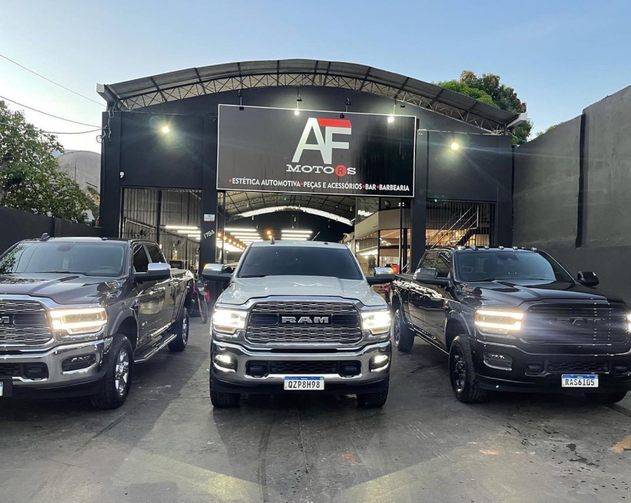 Buzinas Americanas para caminhonete na AF Motors, Santarém
