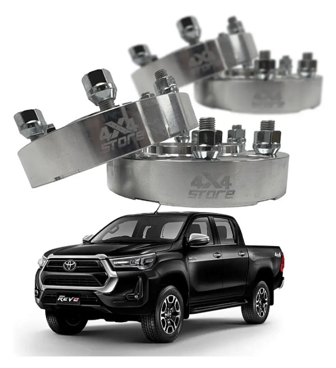 Espaçadores de Roda para caminhonete — modelo 1 disponível na AF Motors em Santarém