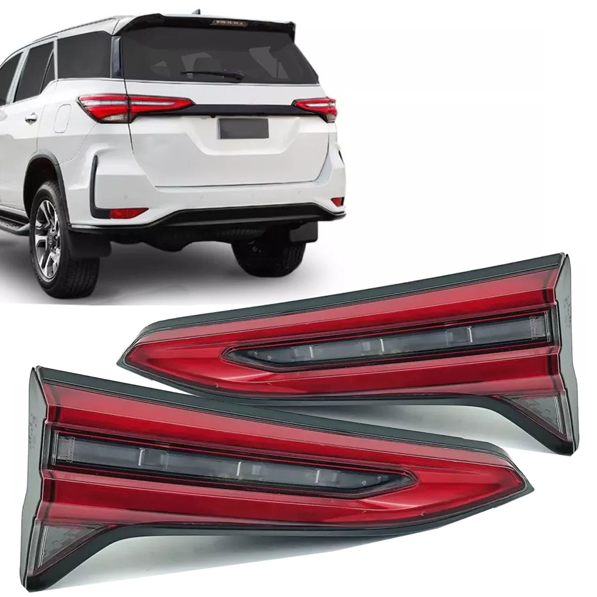 Lanternas para caminhonete — modelo 4 disponível na AF Motors em Santarém