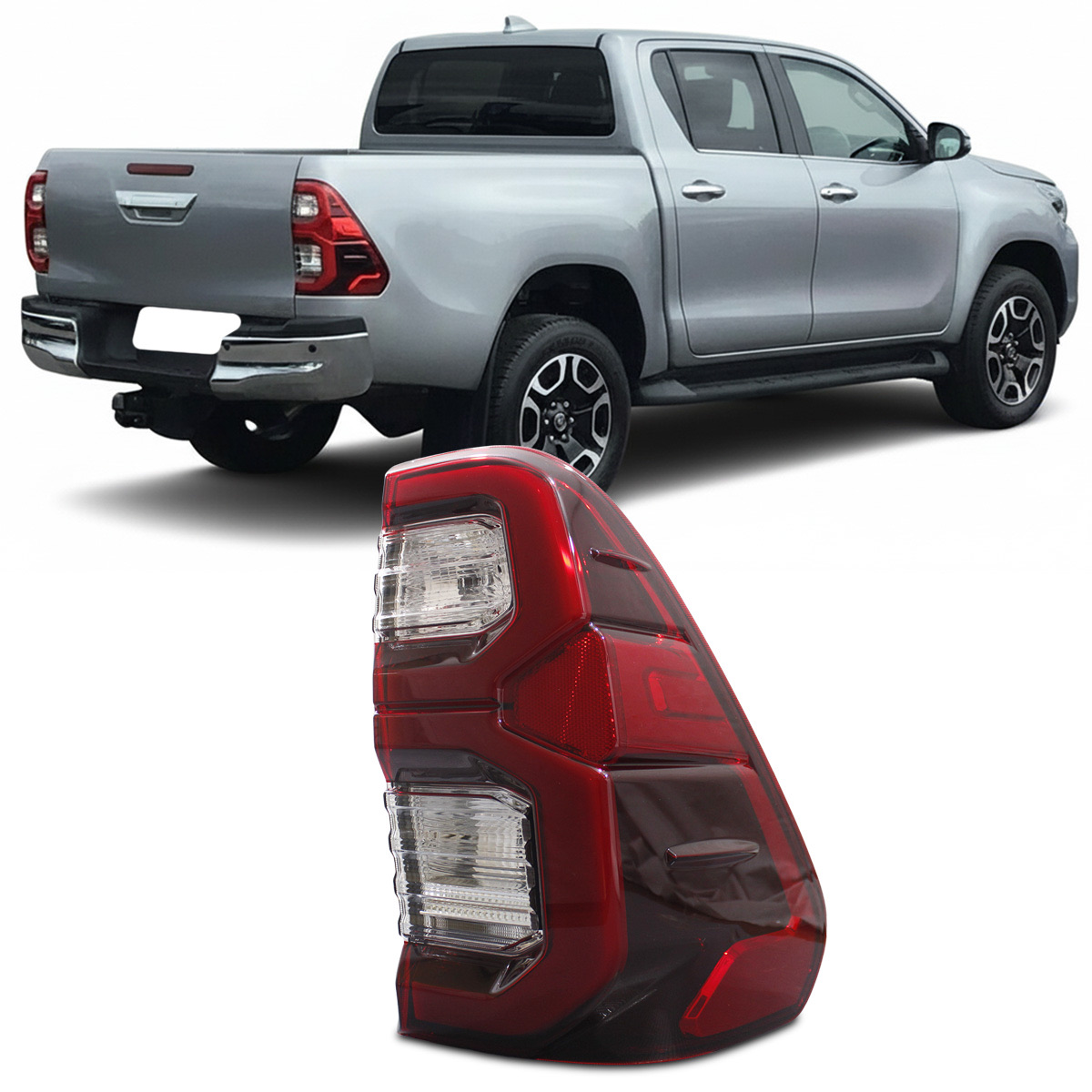 Lanternas para caminhonete — modelo 7 disponível na AF Motors em Santarém